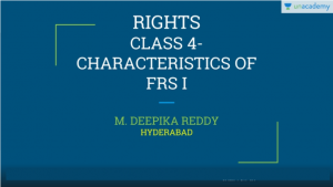 Characteristics of Fundamental Rights