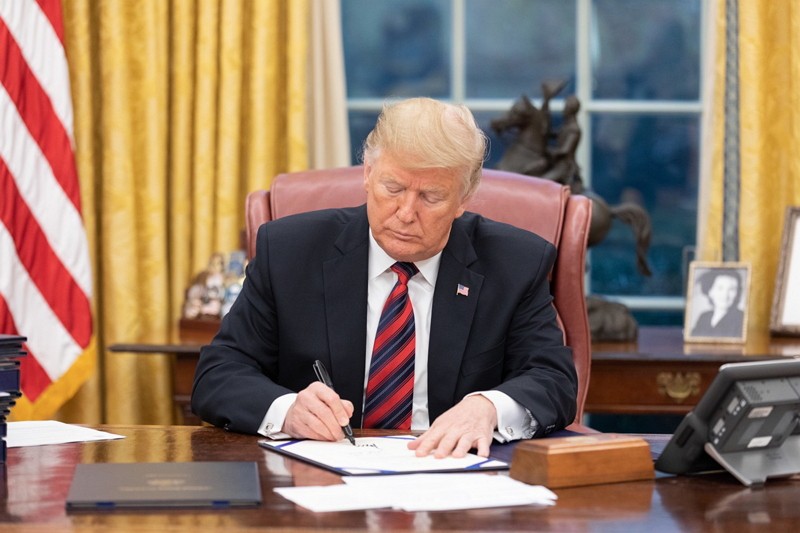Trump Signs Asia Reassurance Initiative Act (ARIA) Into Law